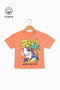 Cute Shark Printed Casual Short Sleeve Summer Boy's T-Shirt - 2