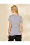 Women Grey Graphic T-Shirt - 3