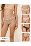Women's Assorted Animal Print High Leg Briefs 5-Pack