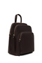 Women's Brown Leather Backpack 26Pbd2355Ft - 7