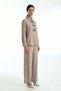 Lace Detailed Soft Linen Double Set