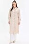 Long Women's Shirt with Metal Buckle - 3