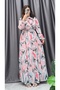 Chiffon Collar Tie Dress - 3