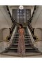 Premium Trend Design Slit Abstract Patterned Draped Corset Long Dress - 2
