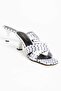 Monza Polka Dot Women's Heeled Slippers - 4