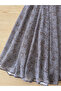 Valerie Chiffon Flared Lined Long Skirt Women's Lilac - 2
