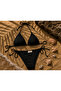 Black solid bikini set - 3