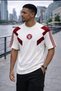 Retro Color-Blocked Premium Tshirt Oversize Unisex - 3