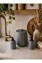 Decorative Bohemian Style Special Design 3-Piece Kitchen Set: Liquid Soap Dispenser, Detergent Dispenser, and Countertop Trash Can, Hand and Dish Soap Dispenser Set. - 4
