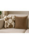 Milano Duo Throw Pillow Cover Set - Patterned and Textured Fabric Decorative Throw Pillow Cover Set of 2 - 2