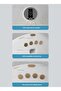 Smart LED Makeup Mirror with Bluetooth Speaker & Wireless Charging - Touch Control Vanity Mirror for Bedroom - 8