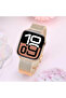 Apple Watch 38mm 40mm 41mm 42mm | Stainless Steel Milanese Mesh Loop Magnetic Band | Rose Gold - 4