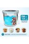 Glass Food Storage Container 720ml, Tall Airtight Glass Canister BPA Free Microwave Freezer Safe MCCD-072 - 2