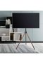 Modern Easel TV Stand with Tripod Base for 45-65 inch LED LCD OLED TV, 180°Swivel Portable TV Mount - 6