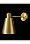 Focus Articulated Wall Sconce E27 Antique Yellow Modern Metal Lighting - 2