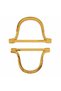 Bamboo Look Plastic Bag Handle 2 Pieces Beige - Wood Patterned Plastic Bag Handle - DIY Handmade Bag Handle - 2