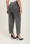 Plus Size High Waist Stone Detailed Lycra Denim Mom Women's Trousers - 5