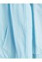 Lcw Kids Blue Hooded Girls' Jacket - 2