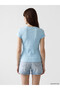 Two Mt Shop Quality Text Printed 100% Cotton Women's T-Shirt - 4