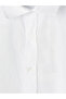 Regular Fit 100% Linen Men's Shirt - 6