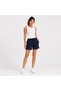 |   Women's Sports Casual Shorts Capri Cotton (Dark Blue) - 5