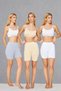 3 Pieces Mixed (Grey, Beige and White) Combed Cotton 95% Cotton 5% Lycra Comfortable Above-Knee Shorts Leggings, Women's Short Leggings, Combed Cotton Leggings, Leggings, Soft Shorts Leggings, Summer Leggings, Cotton Leggings, Plus Size Leggings