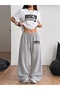 Unisex Women Men Brooklyn Heart Printed Oversized Tshirt and Baggy Sweatpants - Summer Two-Piece Tracksuit Set