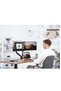 Dual Monitor Mount Stand - Height Adjustable Monitor Arm Stand Fully Articulating Counterbalance Gas Spring Desk Mount for Two 17 to 32 inch Screens - 2