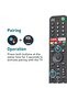 RMF-TX500U CtrlTV Universal Voice Remote Controller and Sony Smart TV Bluetooth Remote - 5