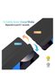 iPad Air 4 Case 2020, iPad Air 4th Generation Case with Pencil Holder [Full Body Protection + Apple 2nd Pencil Charging and Auto Wake/Sleep] Smart Stand Cover Case for iPad Air 4 10.9 (Black - 4