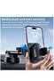 C174 Suction Cup Type Telescopic Car Phone Holder (Black) - 2