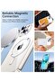 Magnetic Clear Case for iPhone 14 Plus - Shockproof, Anti-Scratch, with Camera Lens Protector and Mag-Safe Compatibility - 2