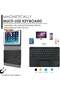 Keyboard Case for iPad Mini 7 (2024) 8.3 Inch, Arabic/English, Touchpad, Detachable Bluetooth (Black) - 2