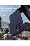 16 Pro Max Phone Case, Silicone Upgraded [Camera Protection], [Compatible with MagSafe], Anti-Scratch Microfiber Lining Inside with 2 Screen Protectors – Midnight Blue - 4