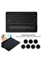 Galaxy Tab S7 FE Keyboard Case 12.9" 2021, Wireless Detachable Keyboard + Folio Smart PU Case Cover Auto Sleep/Wake Magnetic for Samsung - 2