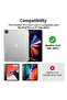 Silicon Clear Case for iPad Pro 12.9'' (5th Gen ) 2021, TPU Shockproof Back Cover, Slim-Fit Protective Case - 6
