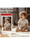 Magnetic Phone Vlog Selfie Monitor Screen in White – Portable Screen Casting & Mirroring Device - 2