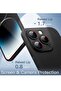 Ultra Slim (0.35mm Thin) Case for iPhone 14 Pro Max, Camera Lens Cover, Matte Finish - 4