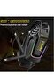 Colorful Lighting Wired Gaming Headset with Microphone – 2.2m Cable Length – High-Quality Stereo Sound for Gaming - 3