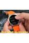 AMOLED T6 Smartwatch With AMOLED Display 30M Waterproof 2 Pair Straps and Magnetic Charger Designed for Men Silver - 7
