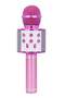 Kid's Wireless Bluetooth Portable Handheld Karaoke Microphones Toy for Phone Android PC for Home KTV Outdoor Party (Pink)
