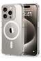 iPhone 15 Pro Max Case, MagSafe Compatible, Military-Grade, Yellowing/Scratch Resistant, Clear