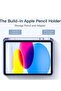 Slim Trifold Stand Case for iPad 10th Gen (10.9-Inch, 2022) with Pencil Holder - Purple - 2
