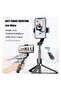 3 in 1 Phone with Bluetooth Wireless Remote, Portable Selfie Stick Gimbal Stabilizer for Smartphone