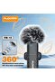 VM-10 Wireless Lavalier Microphone 2.4G Mini Clip-On Mic with Noise Reduction, 25M Transmission, Rechargeable Portable Microphone for Vlogging, Live Streaming & Video Recording - 6