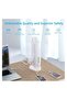 8 Way Stylish Power Extension Cord, 6 USB Fast Charging Ports, Burj Al Arab Power Socket, 2 Meters Cable - 3