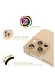 iPhone 14 Pro Max Camera Lens Protector, 9H Tempered Glass Camera Cover Screen Protector (Gold) - 2