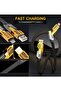 4 in 1 Convertible Metal Fast Data Cable, Braided Cable 65W 3.9ft USB C USB A, Multiple Charging Cable for iPhone/iPad/MacBook Pro/Airpods/Samsung/Android (1.2M) - 4