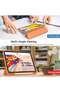 Compatible with iPad 10th Generation Case 10.9 Inch 2022 with Pencil Holder, Slim Trifold Stand Protective Cover - 4