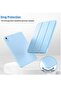 iPad 10th Generation 10.9 Inch (2022 Model) Case – Slim Stand Hard Back Shell with Auto Wake/Sleep Function, Blue - 4